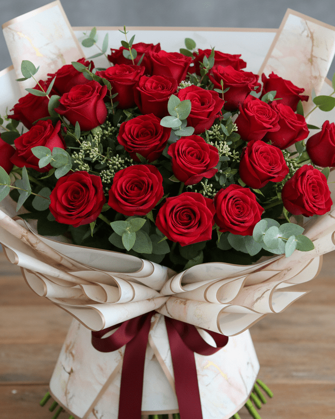 Midnight Velvet (Red Roses) - Immanuel Florist