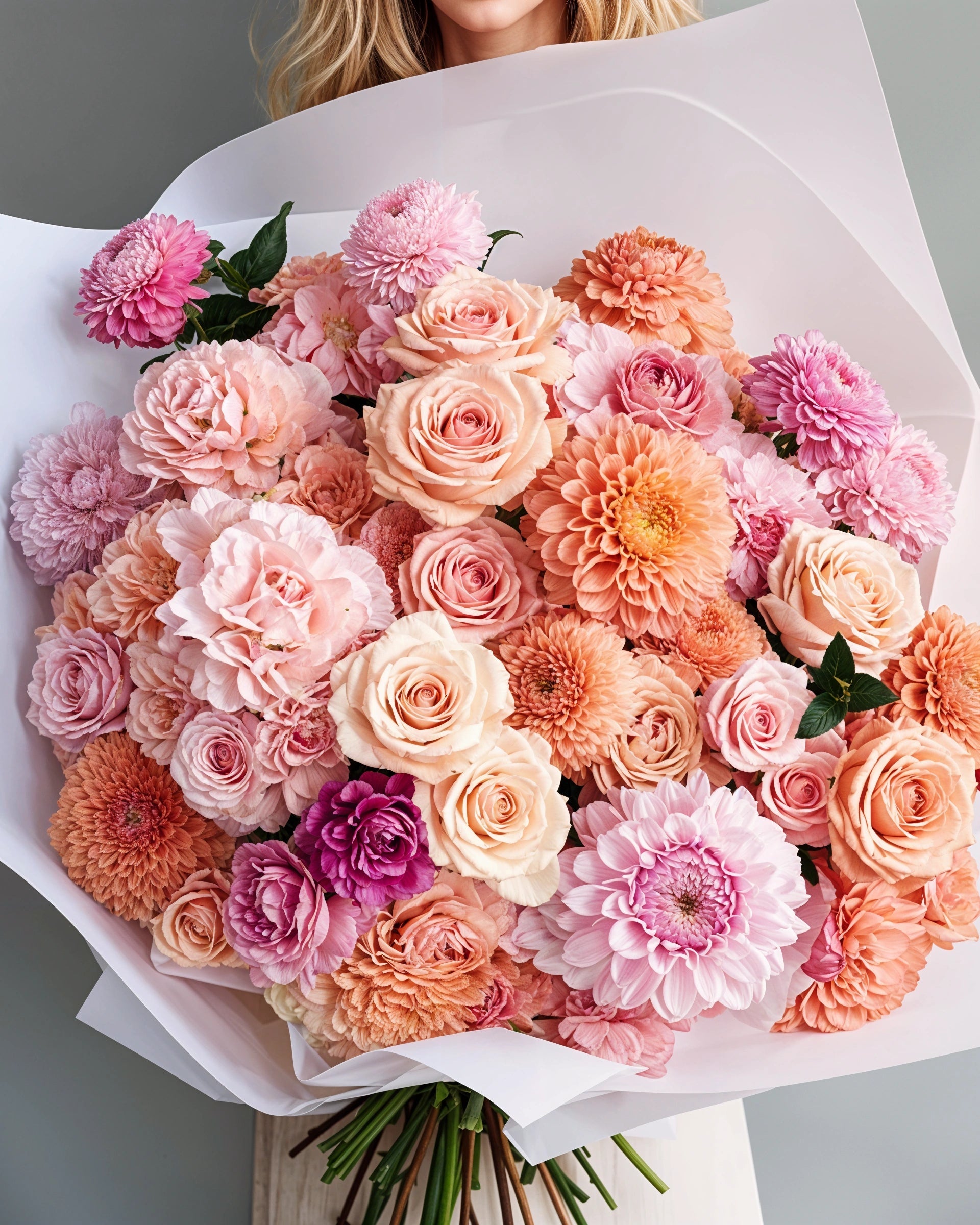 Monochromatic Pink Bouquet - Immanuel Florist