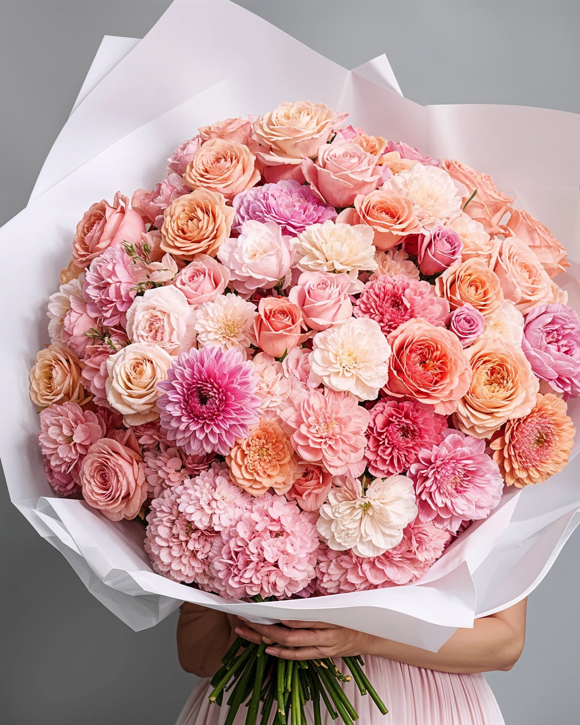Monochromatic Pink Bouquet - Immanuel Florist