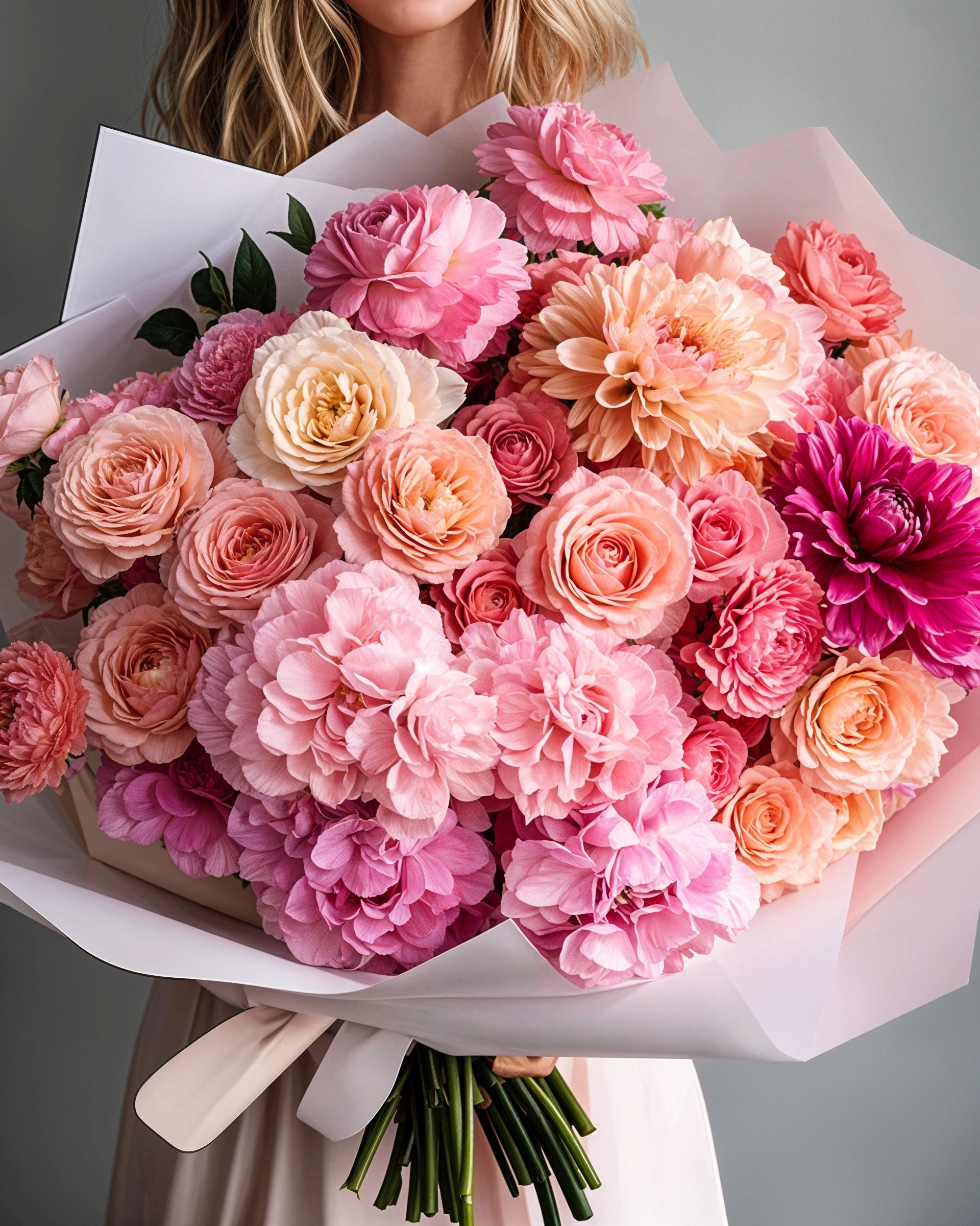 Monochromatic Pink Bouquet - Immanuel Florist