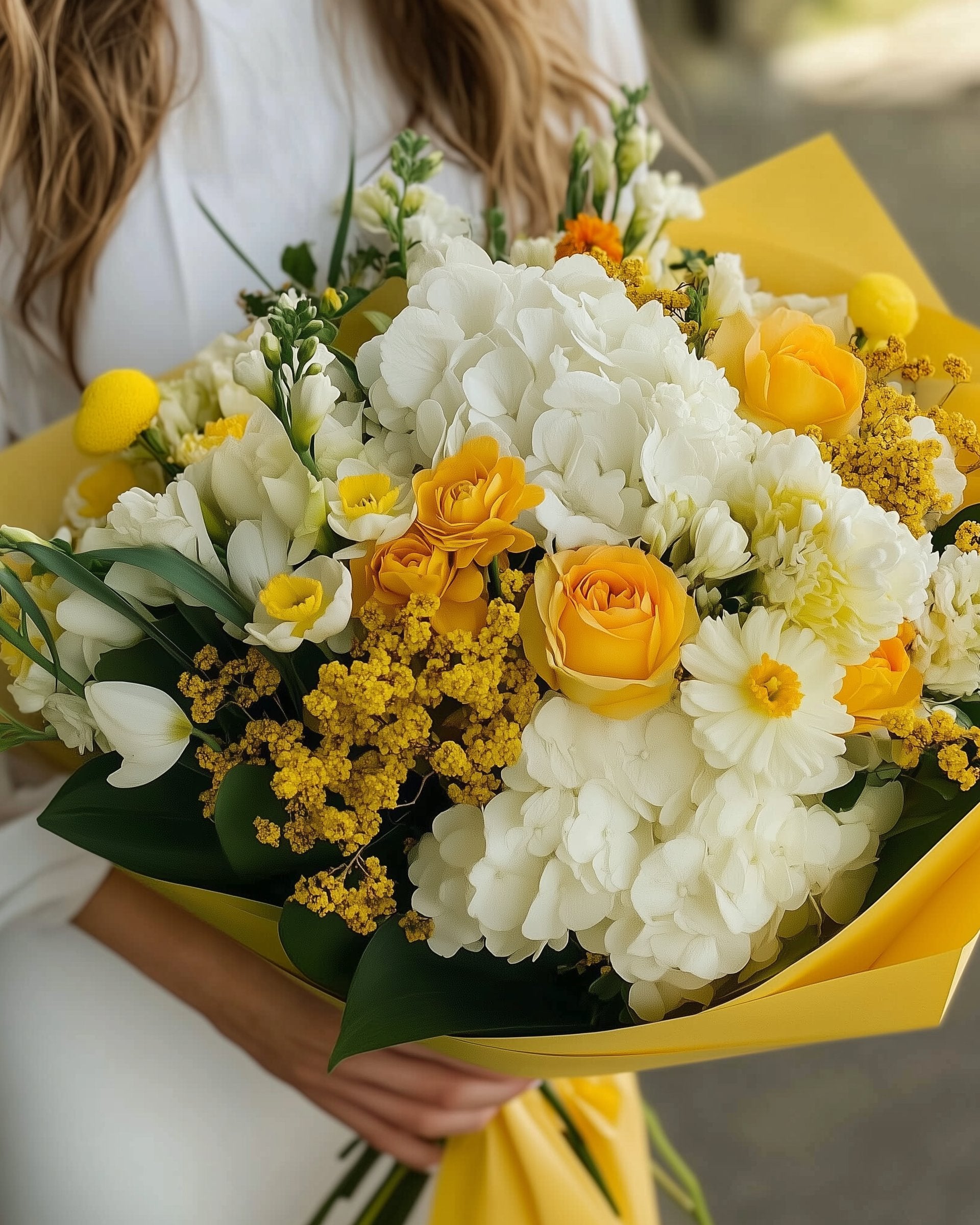 Monochromatic Yellow Bouquet - Immanuel Florist