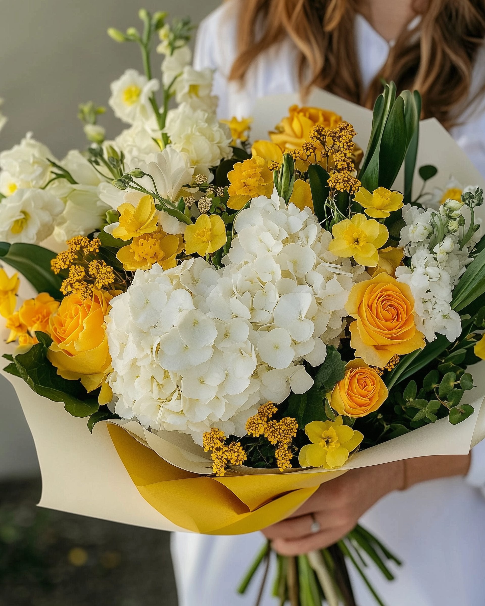 Monochromatic Yellow Bouquet - Immanuel Florist