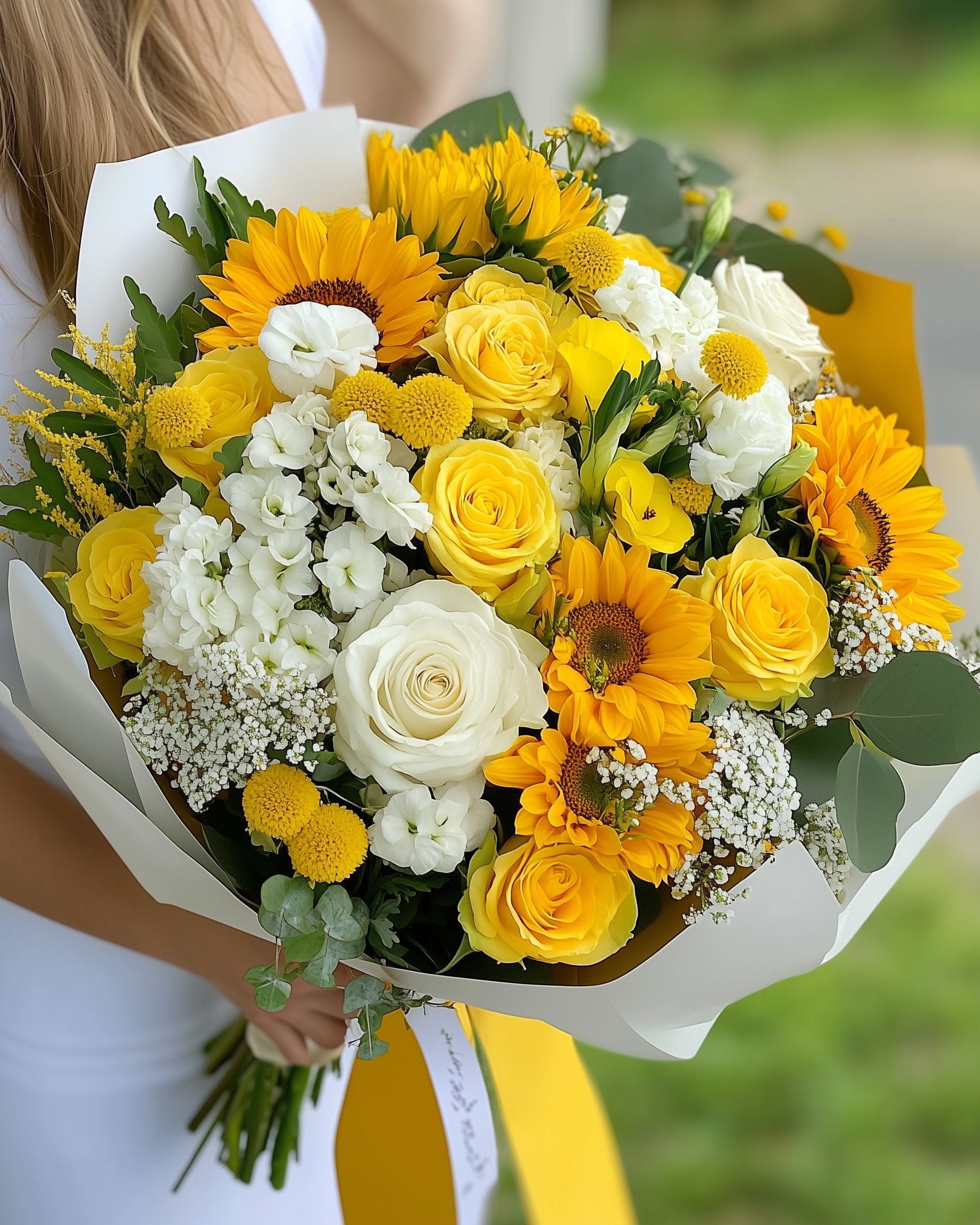 Monochromatic Yellow Bouquet - Immanuel Florist