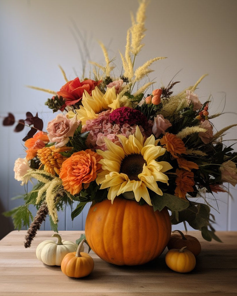 Pumpkin Vase Pieces - Immanuel Florist