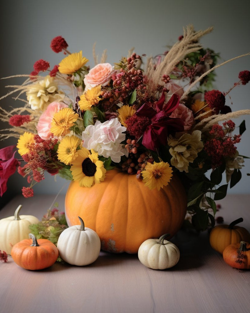 Pumpkin Vase Pieces - Immanuel Florist
