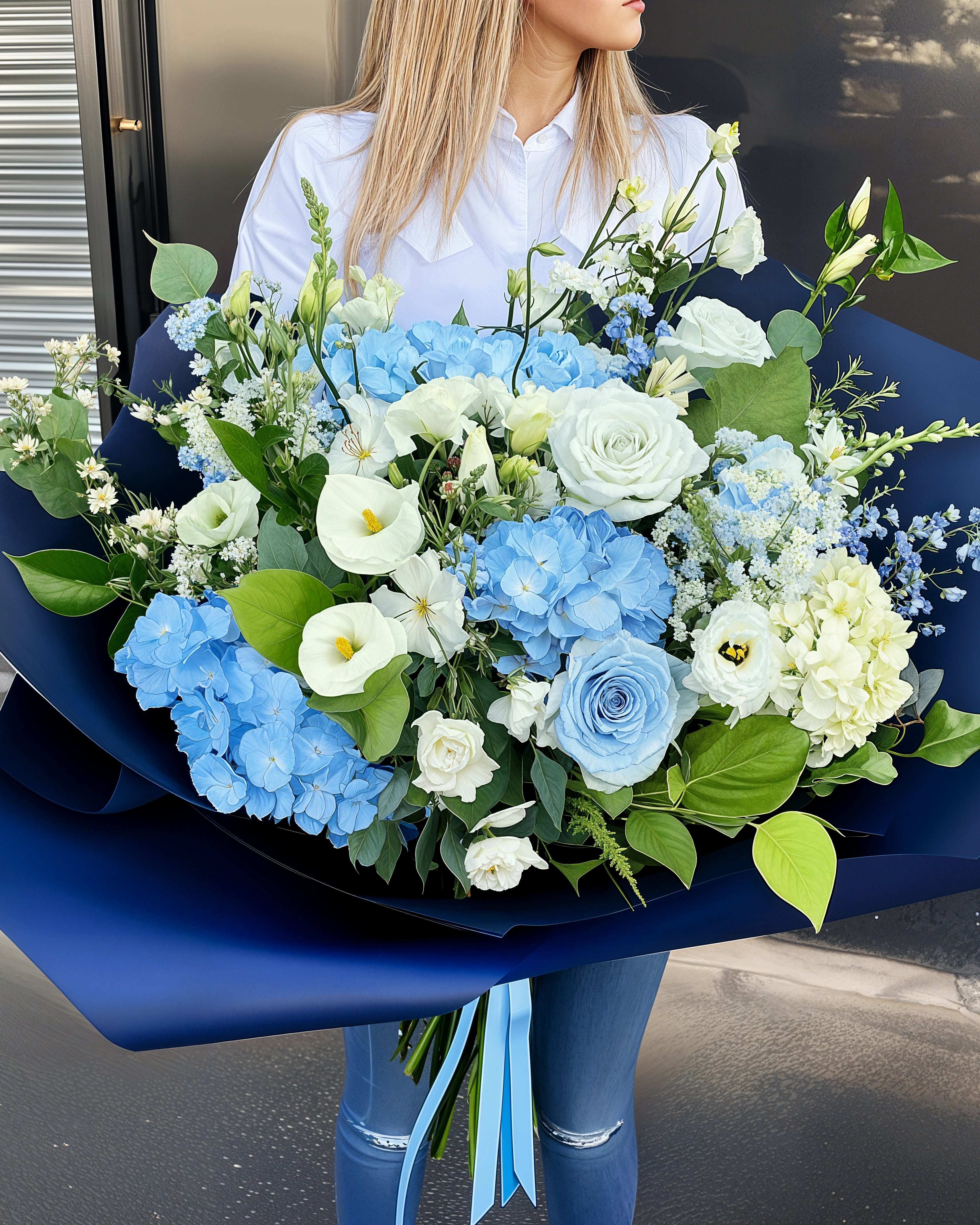 Soft Cool Bouquet - Immanuel Florist