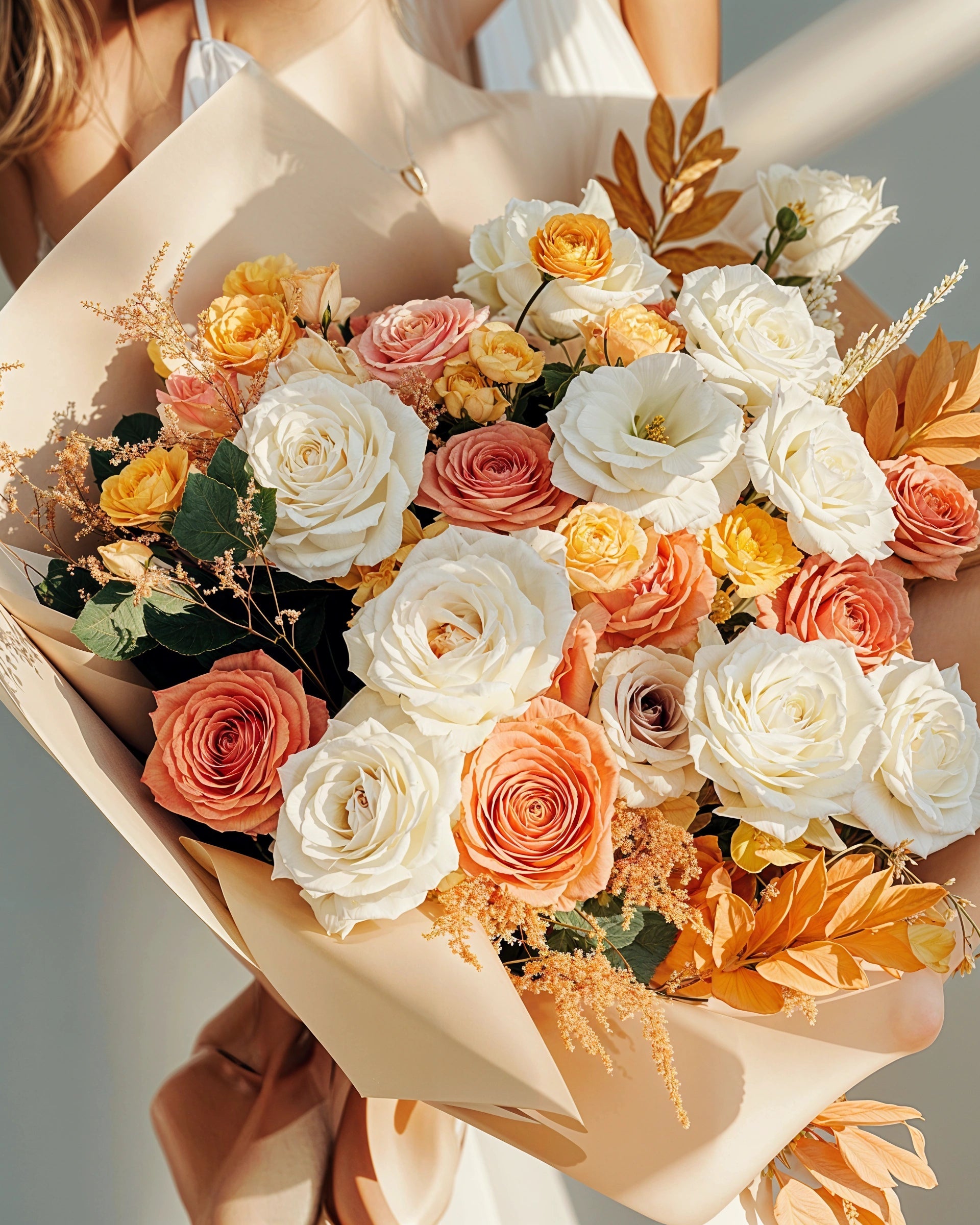 Soft Warm Bouquet - Immanuel Florist