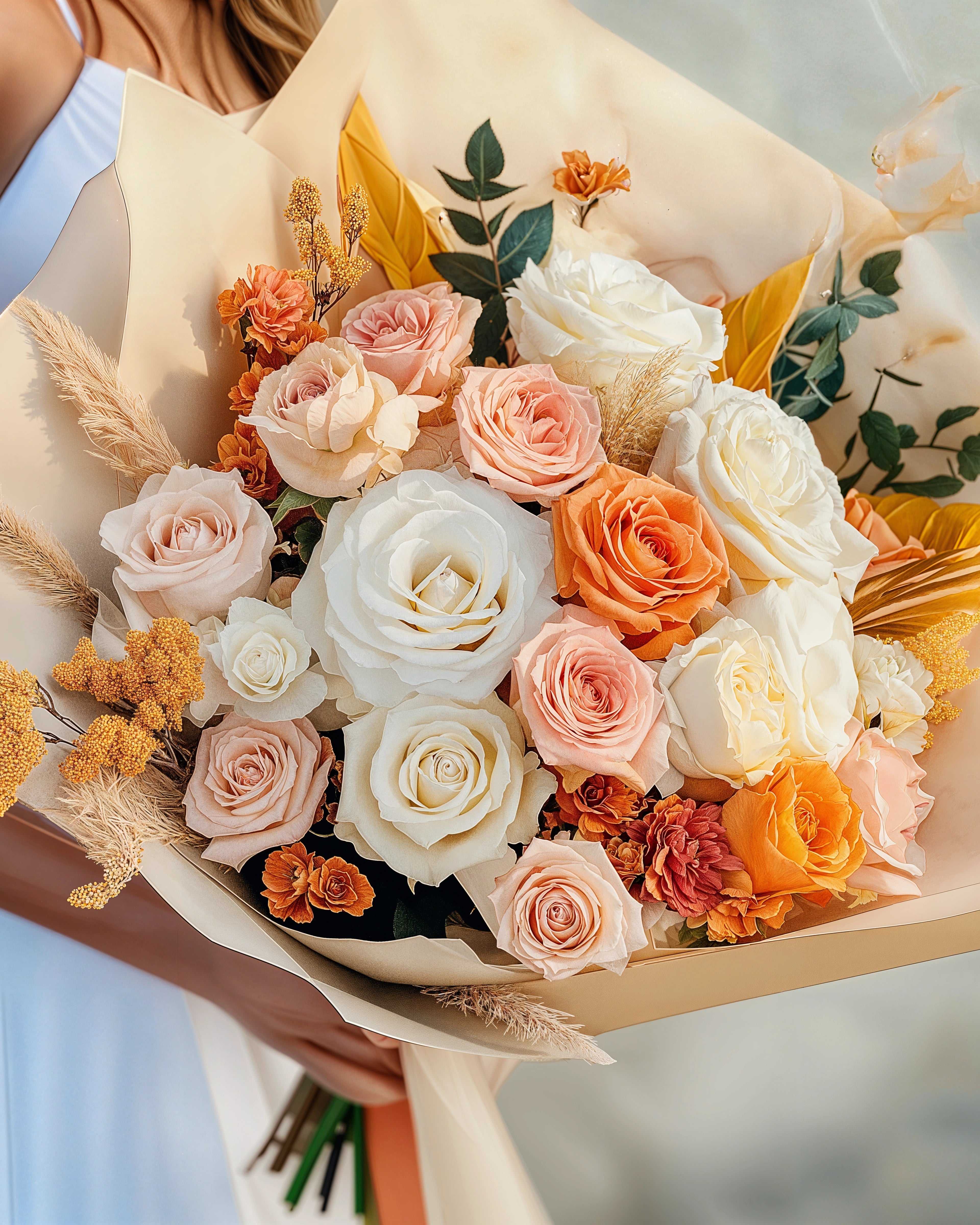 Soft Warm Bouquet - Immanuel Florist