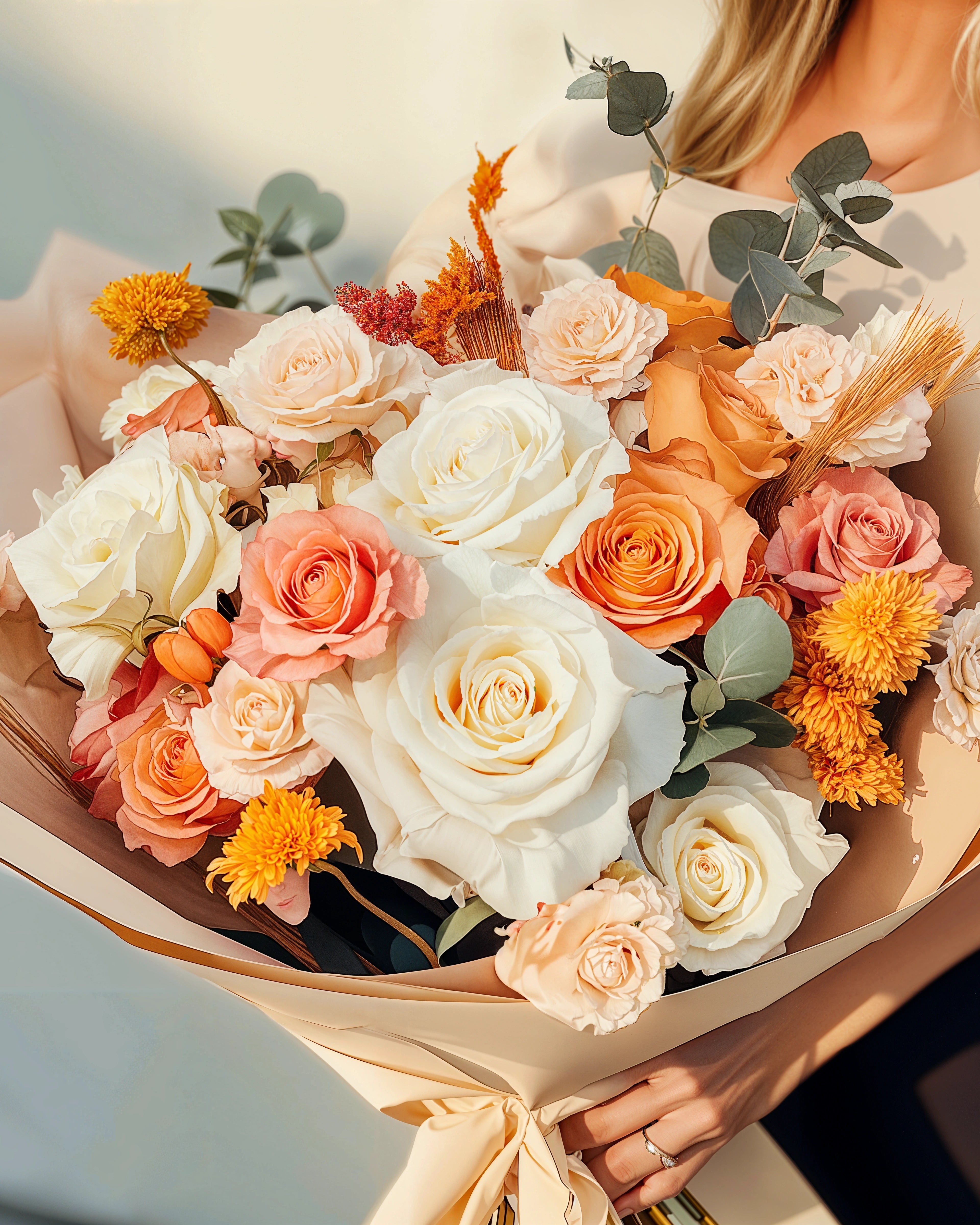 Soft Warm Bouquet - Immanuel Florist