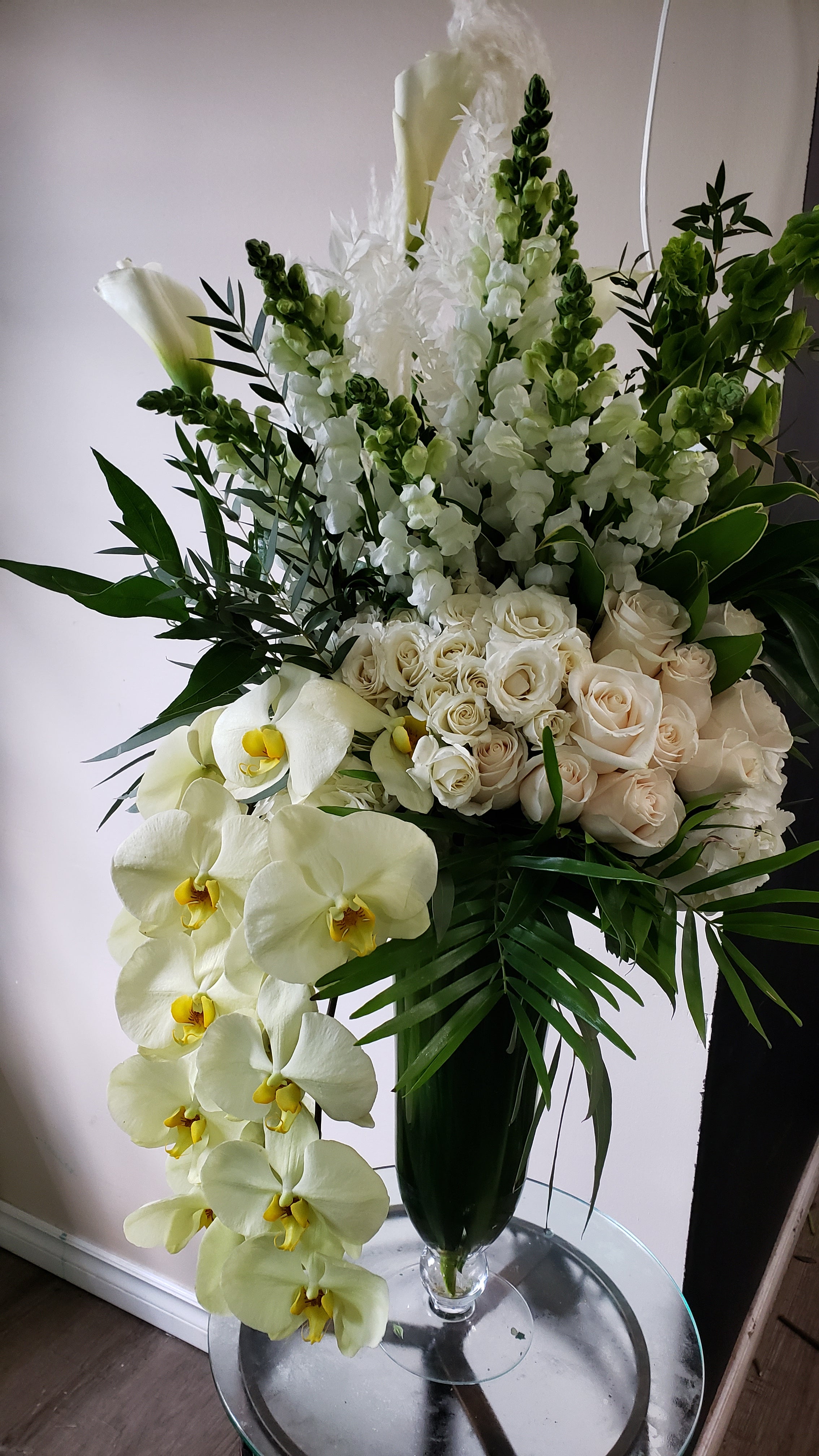 Sympathy Vased Arrangement - Immanuel Florist