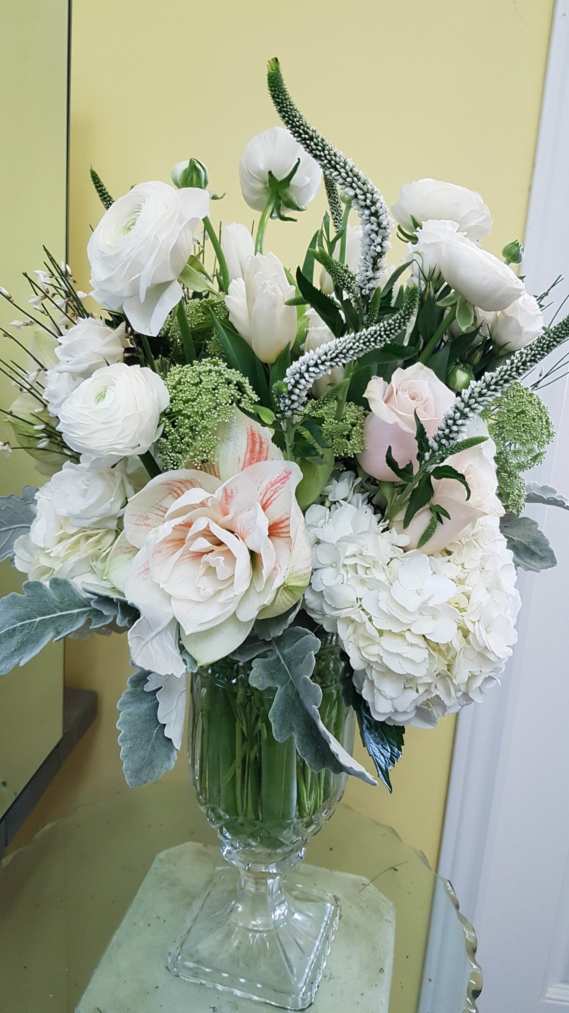Sympathy Vased Arrangement - Immanuel Florist