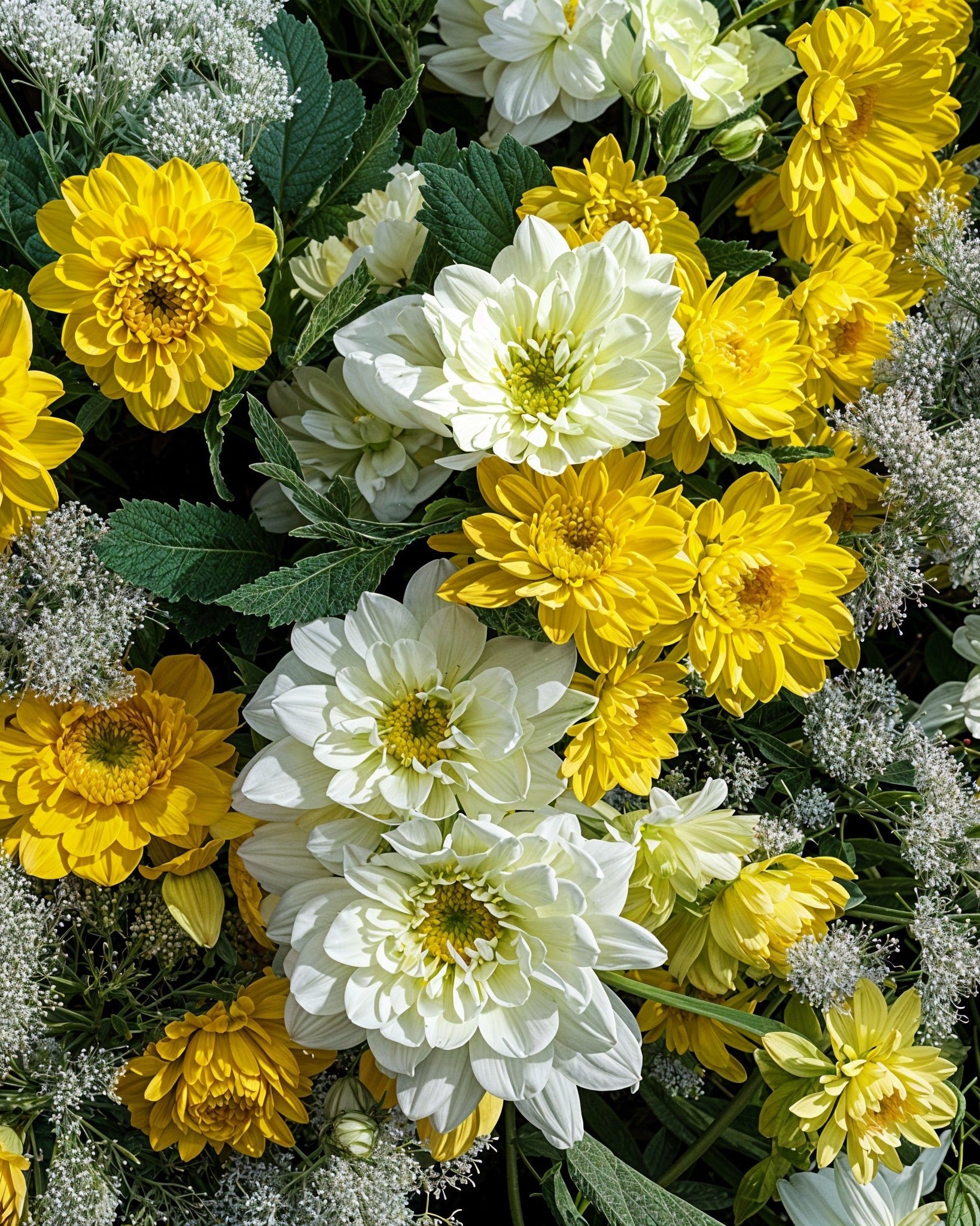 Yellow Delightful Vased Arangement - Immanuel Florist