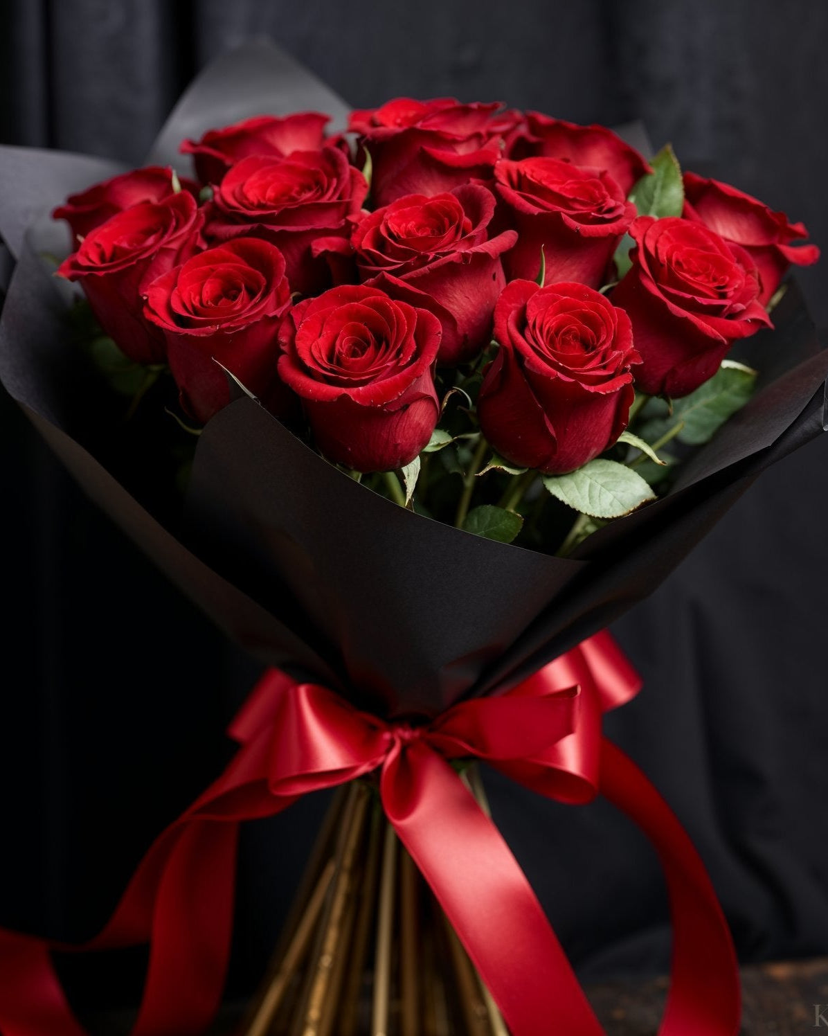Midnight Velvet (Red Roses) - Immanuel Florist