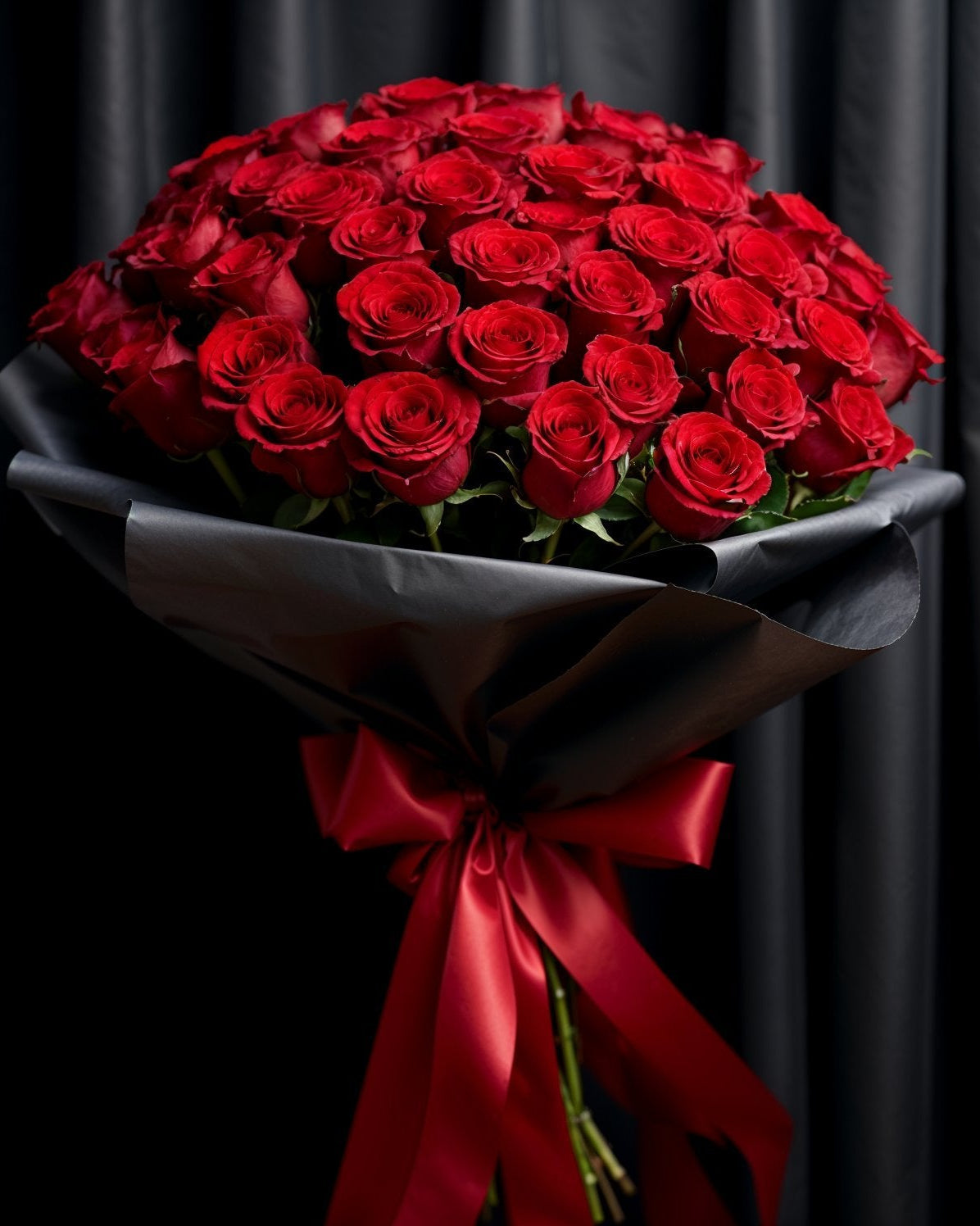 Midnight Velvet (Red Roses) - Immanuel Florist