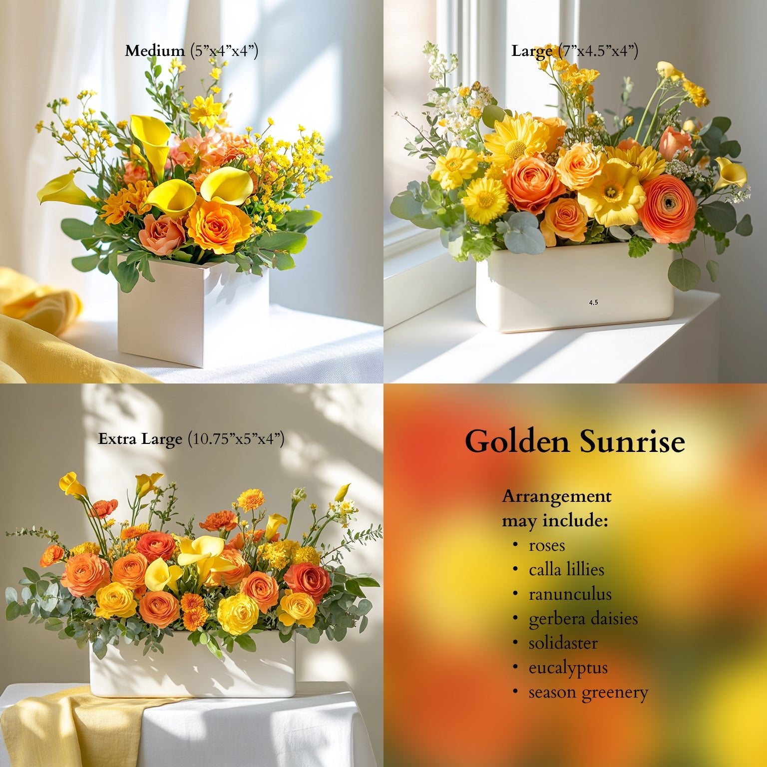 Golden Sunrise - Immanuel Florist