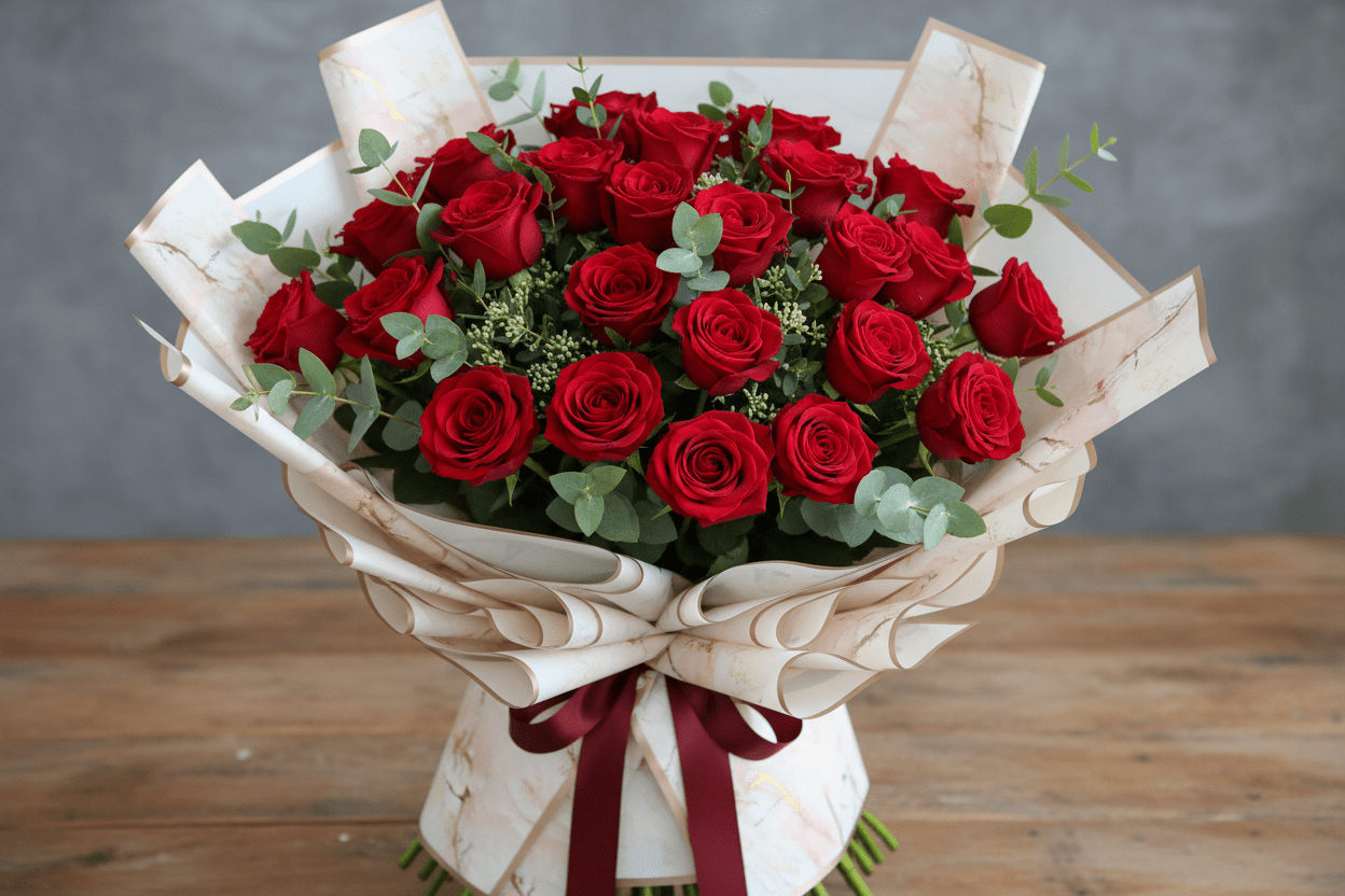 Midnight Velvet (Red Roses) - Immanuel Florist
