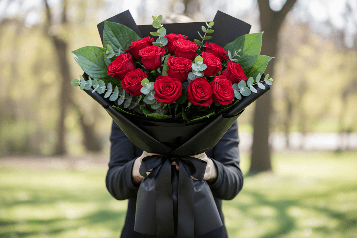 Midnight Velvet (Red Roses) - Immanuel Florist