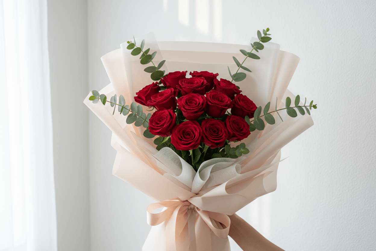 Midnight Velvet (Red Roses) - Immanuel Florist