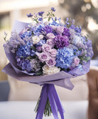 Monochromatic Purple Bouquet - Immanuel Florist