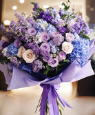 Monochromatic Purple Bouquet - Immanuel Florist