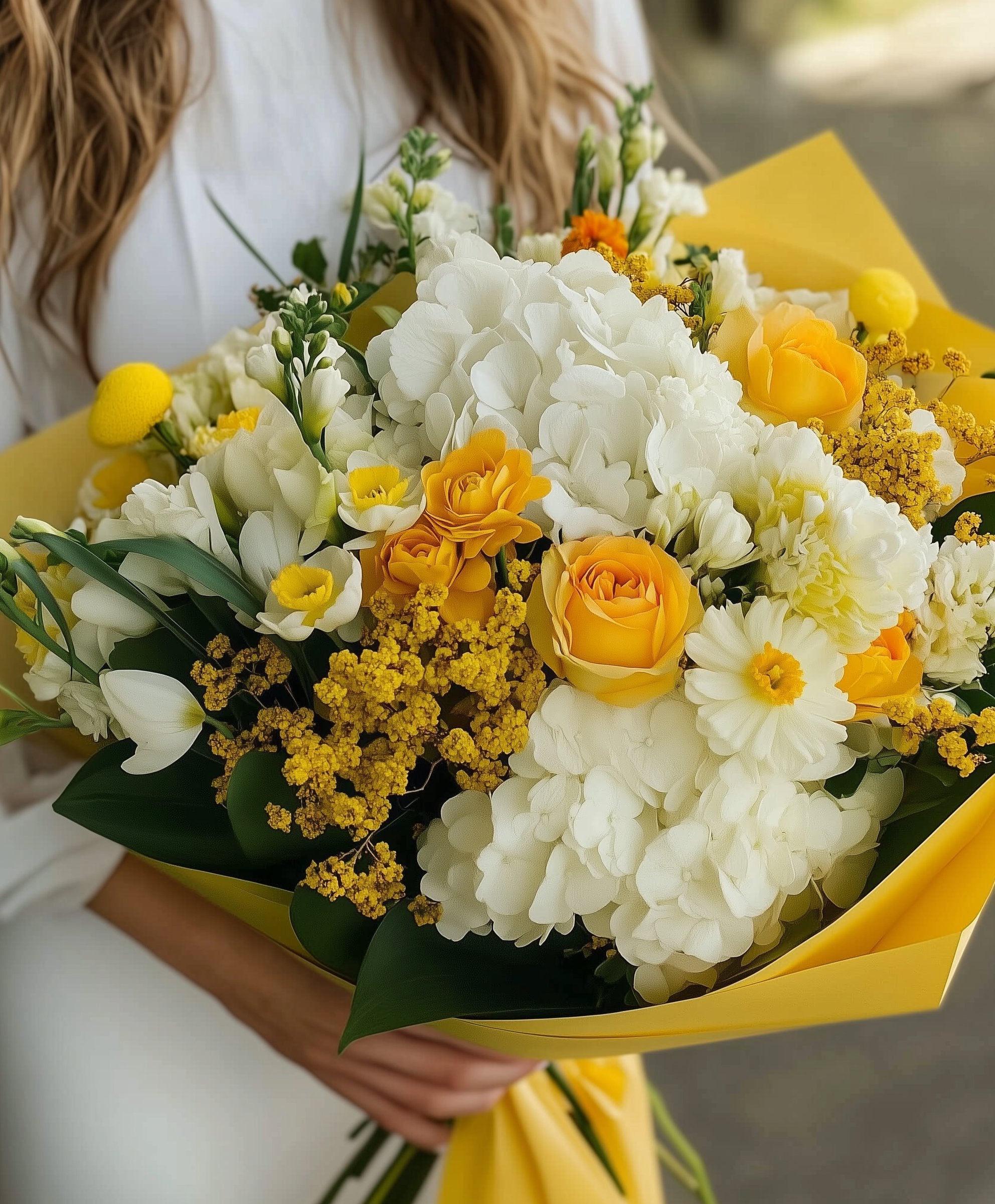 Monochromatic Yellow Bouquet - Immanuel Florist