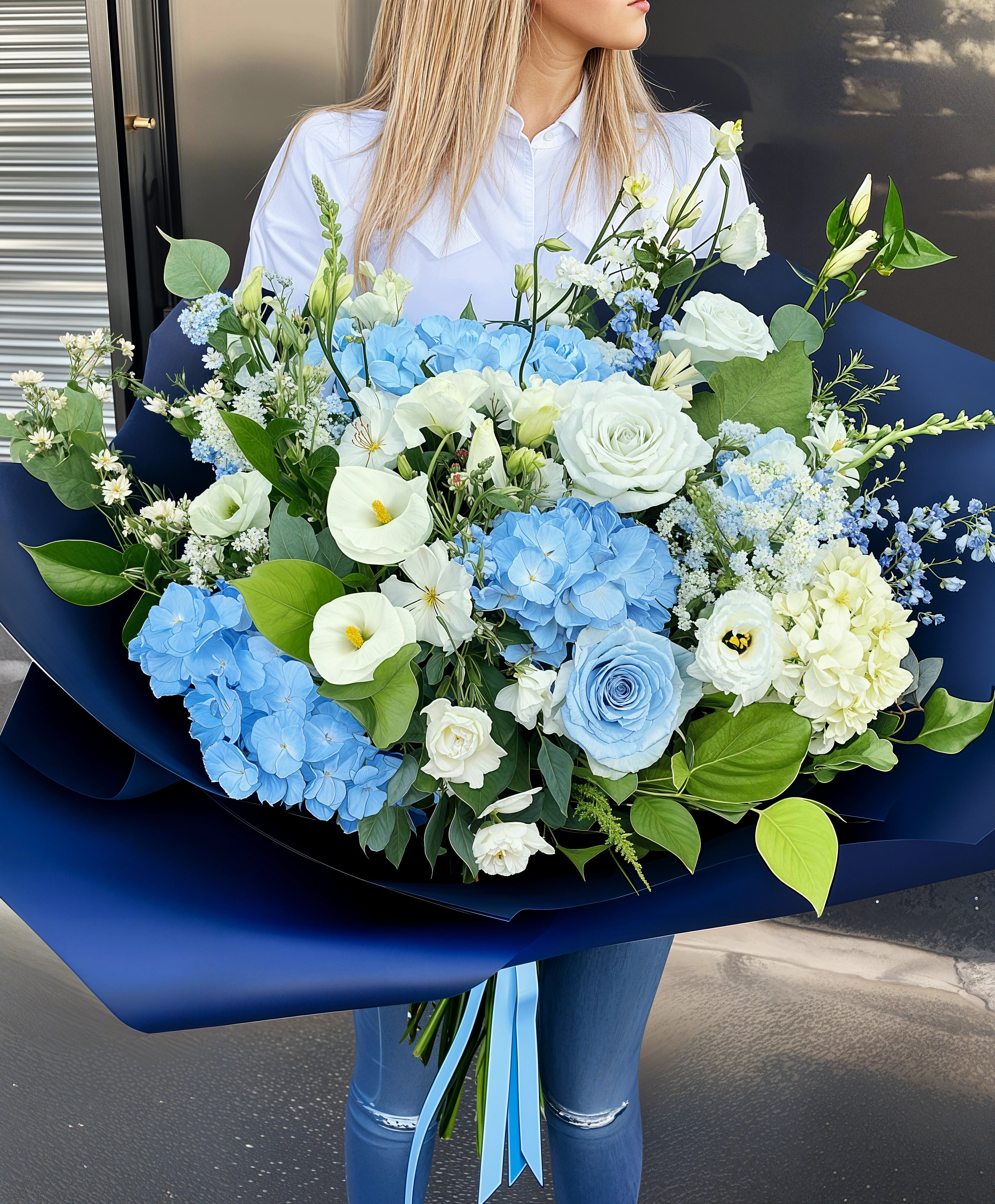 Soft Cool Bouquet - Immanuel Florist