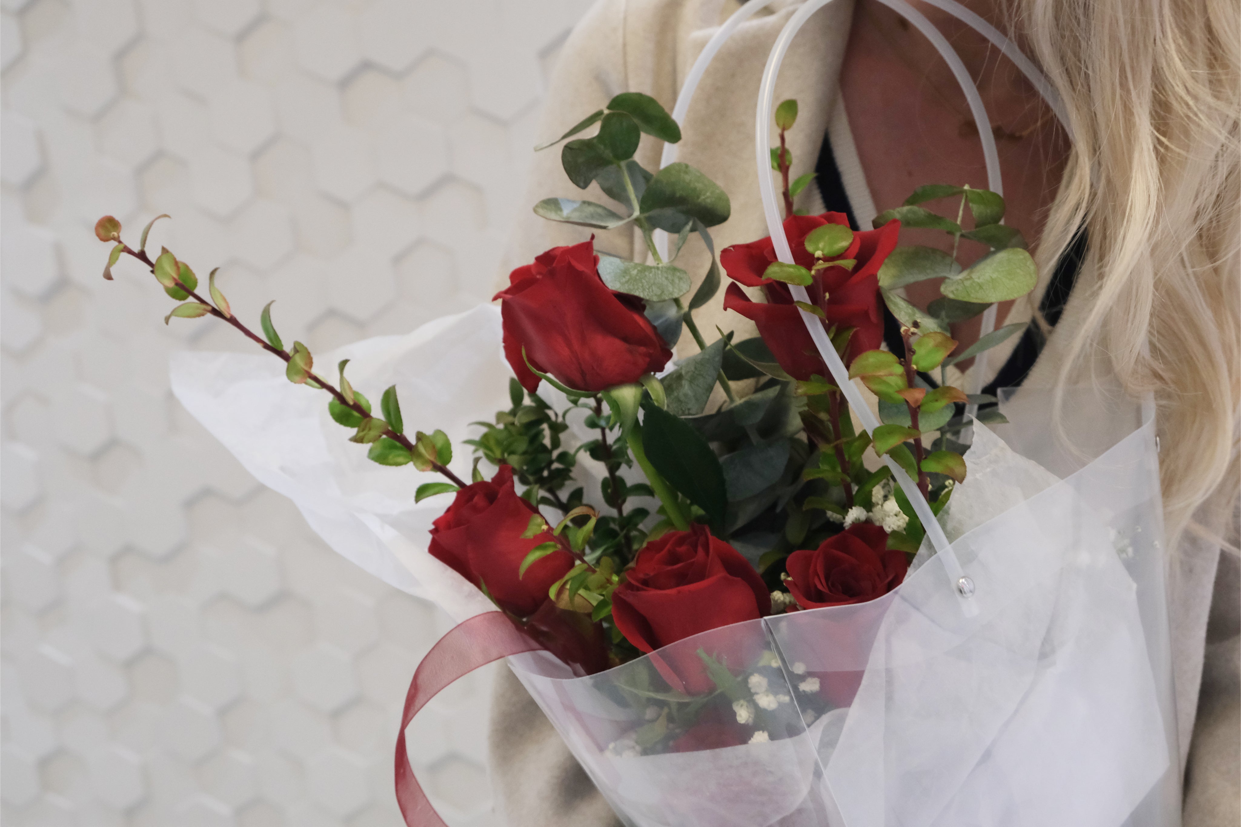 Valentine's Petal & Parcel - Roses (Pickup Only) - Immanuel Florist