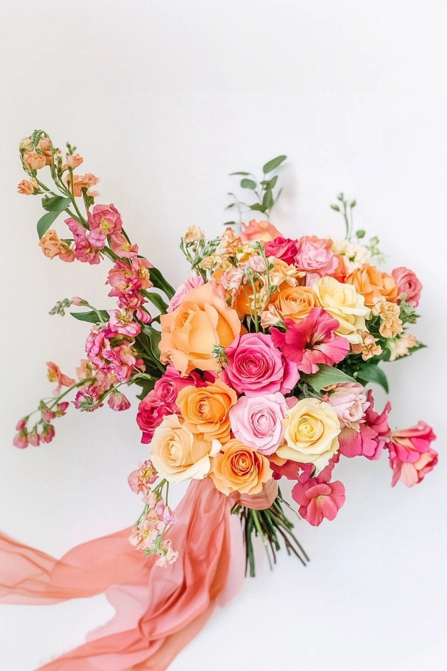 Vibrant Warm Bouquet - Immanuel Florist