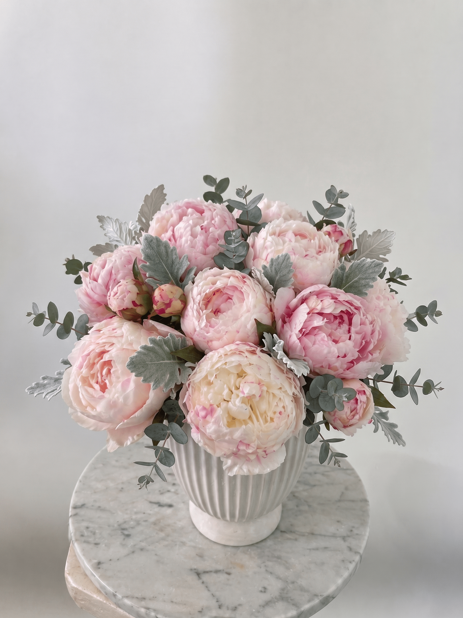 Whispering Peonies - Vased Arrangement - Immanuel Florist